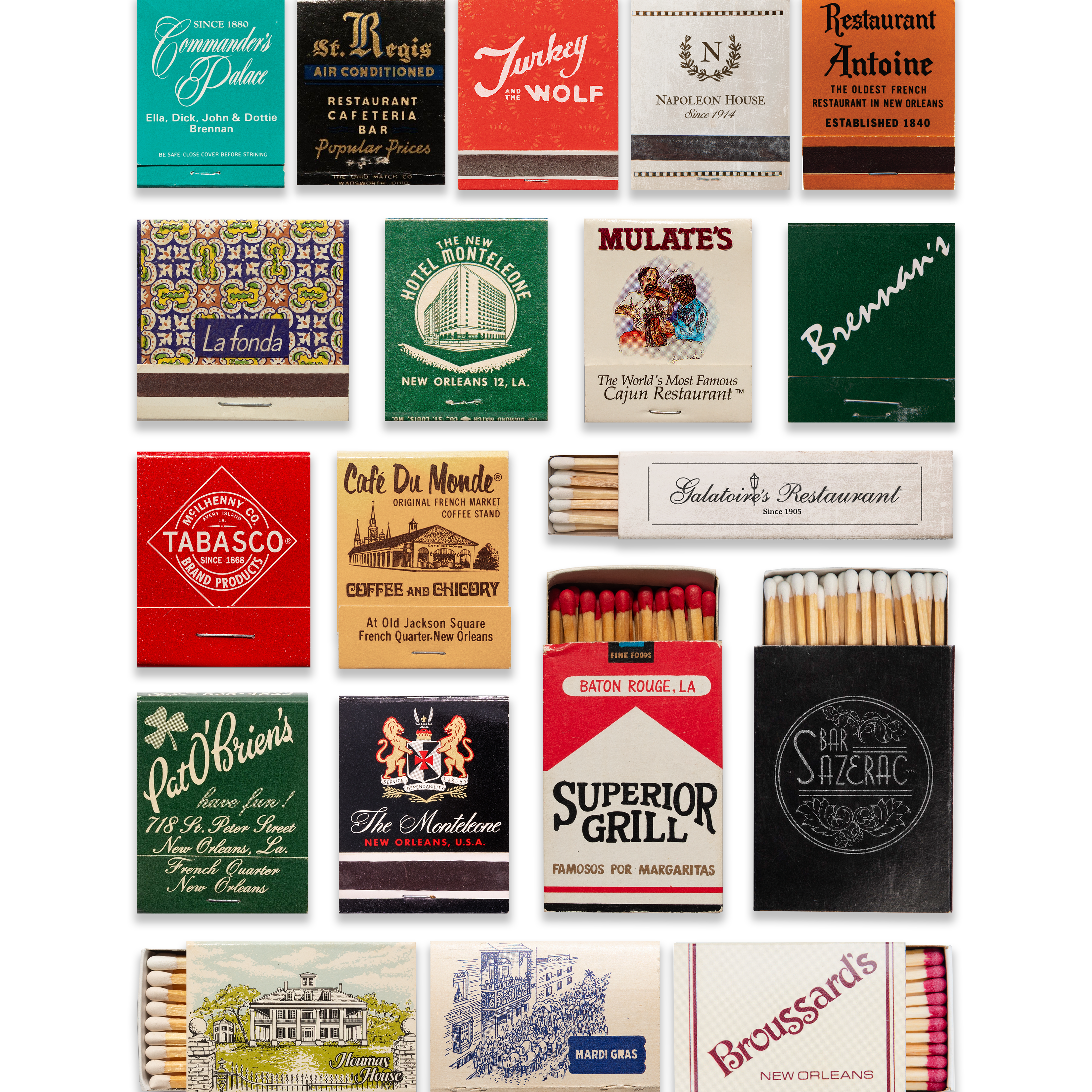 New Orleans Collage Poster