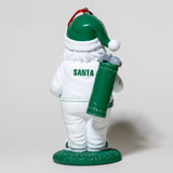 Santa Caddie Ornament