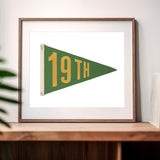 19th Hole Golf Poster Wall Decor Art Print