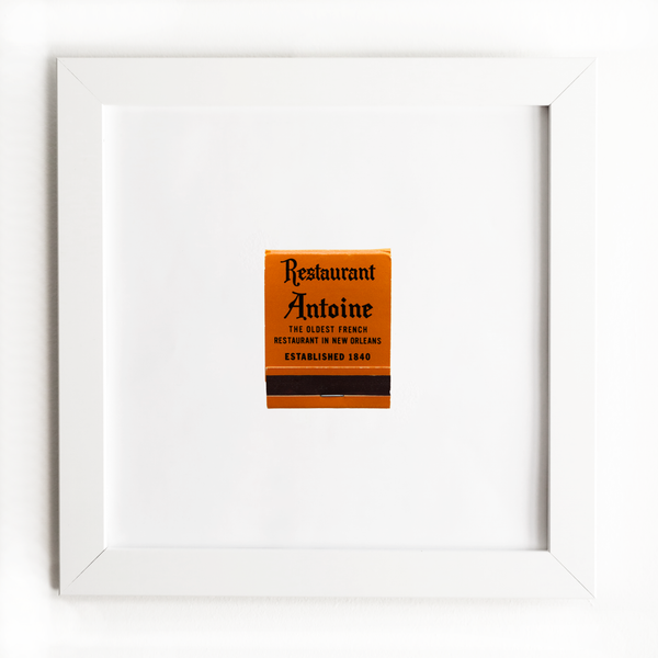 Antoine's New Orleans (Front) - Framed Print Matchbook - Gift