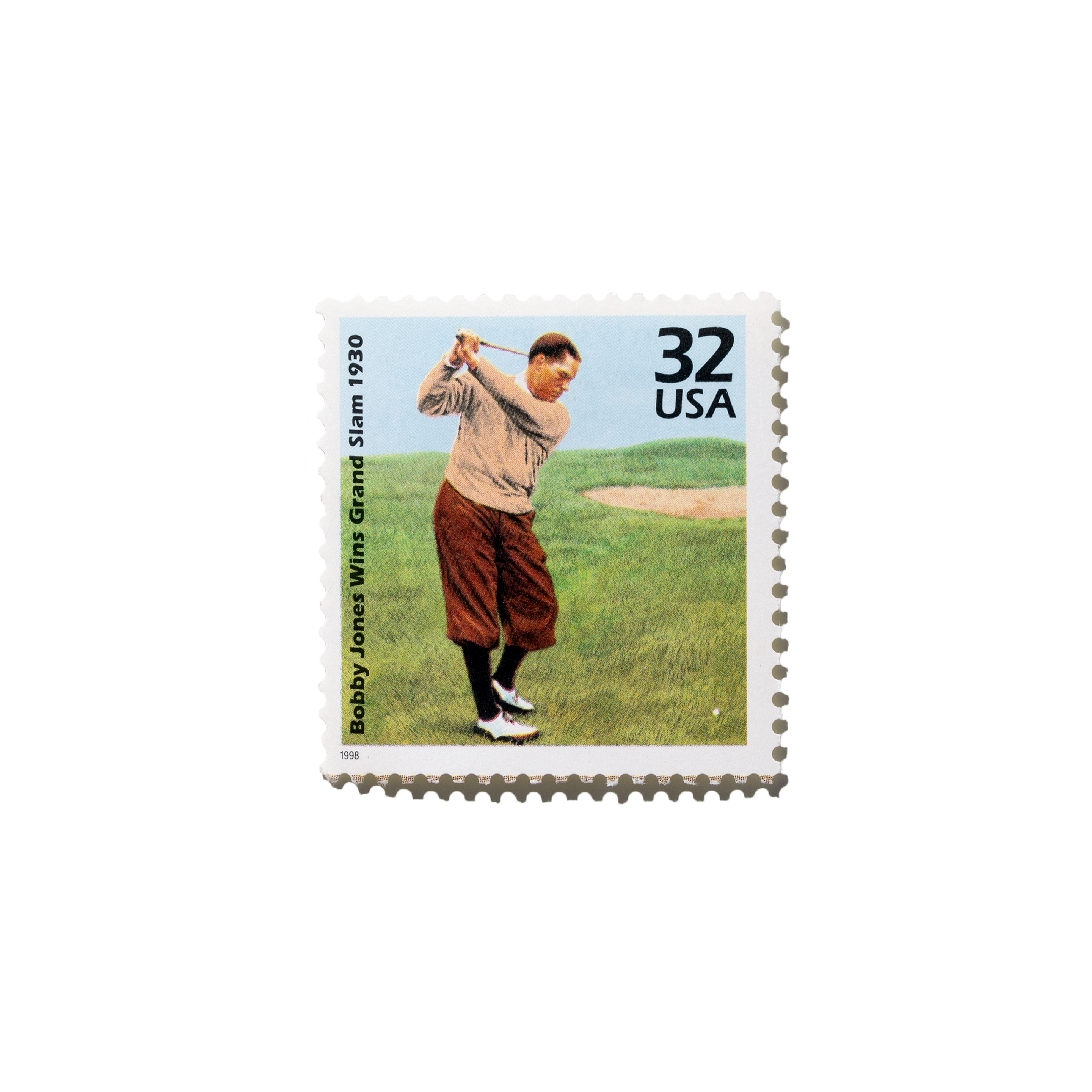 Bobby Jones Grand Slam Stamp