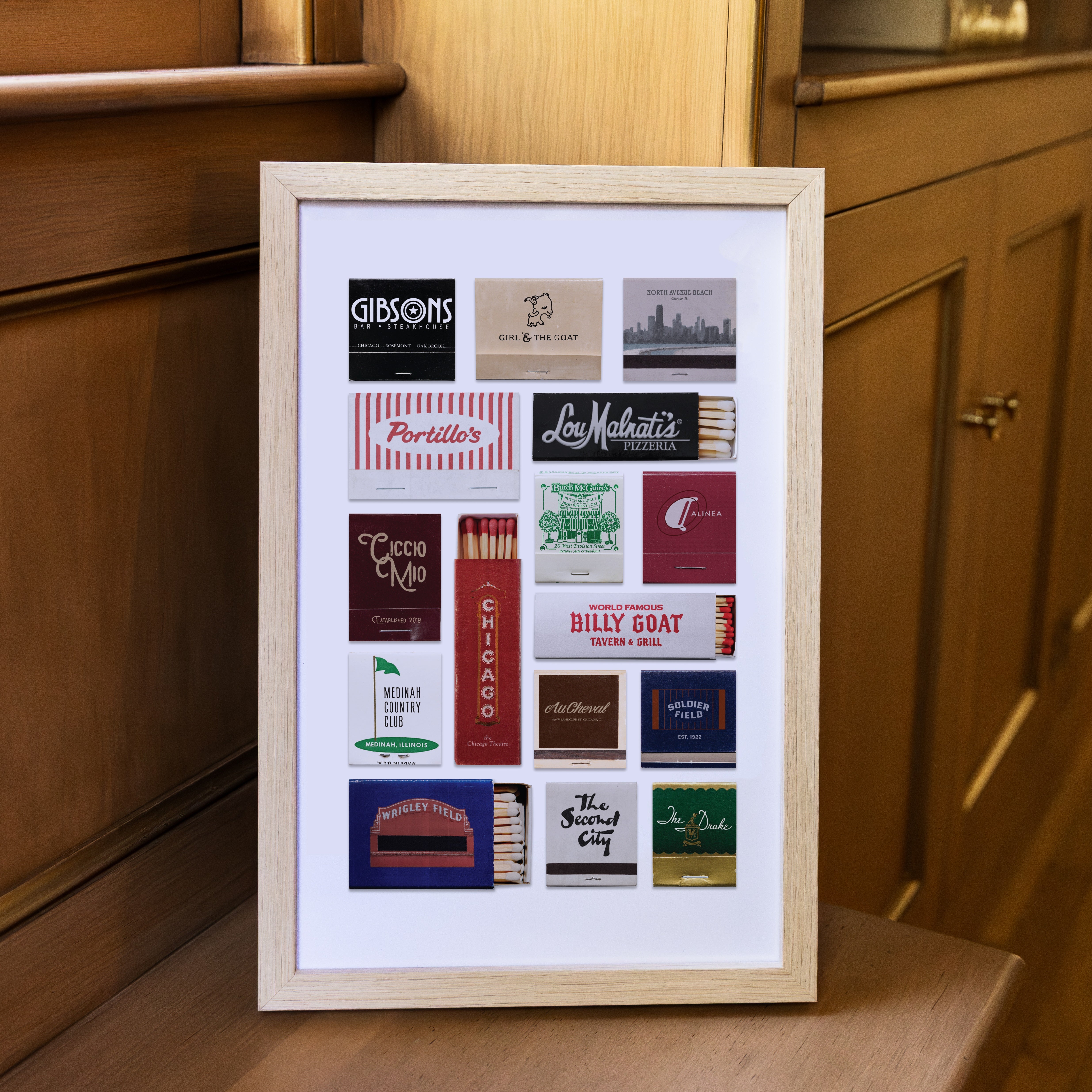 Chicago Collage Poster