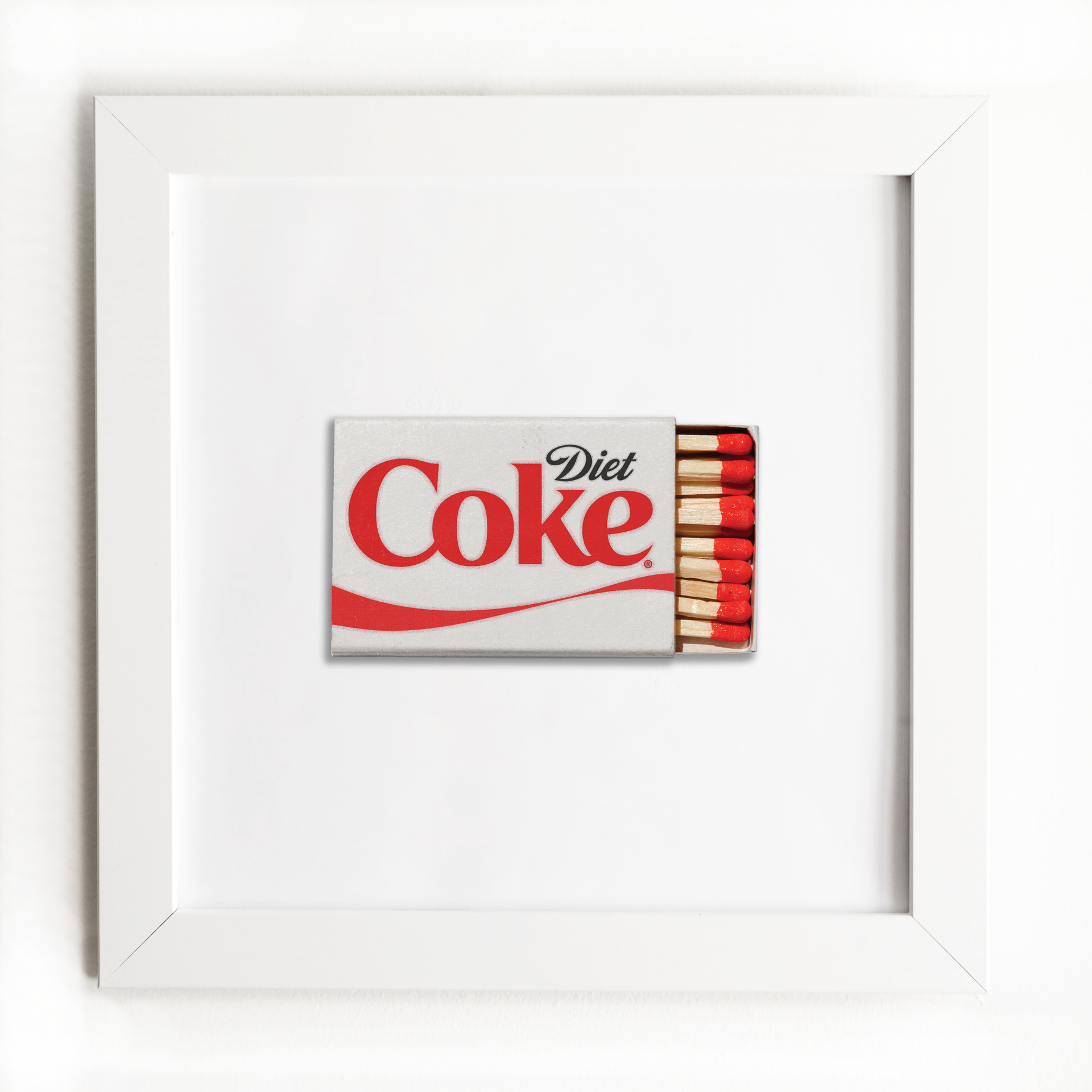 Diet Coke - Framed Print Matchbook - Gift - Match South – Match