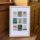 Golf Matchbook Poster