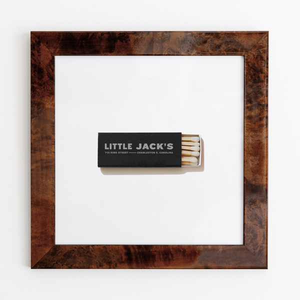 Little Jack's Tavern - Framed Print Matchbook - Gift - Match South