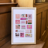 Pink Collage Poster