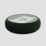 Luxe Round Single Card Deck with Golf Ball Engraving