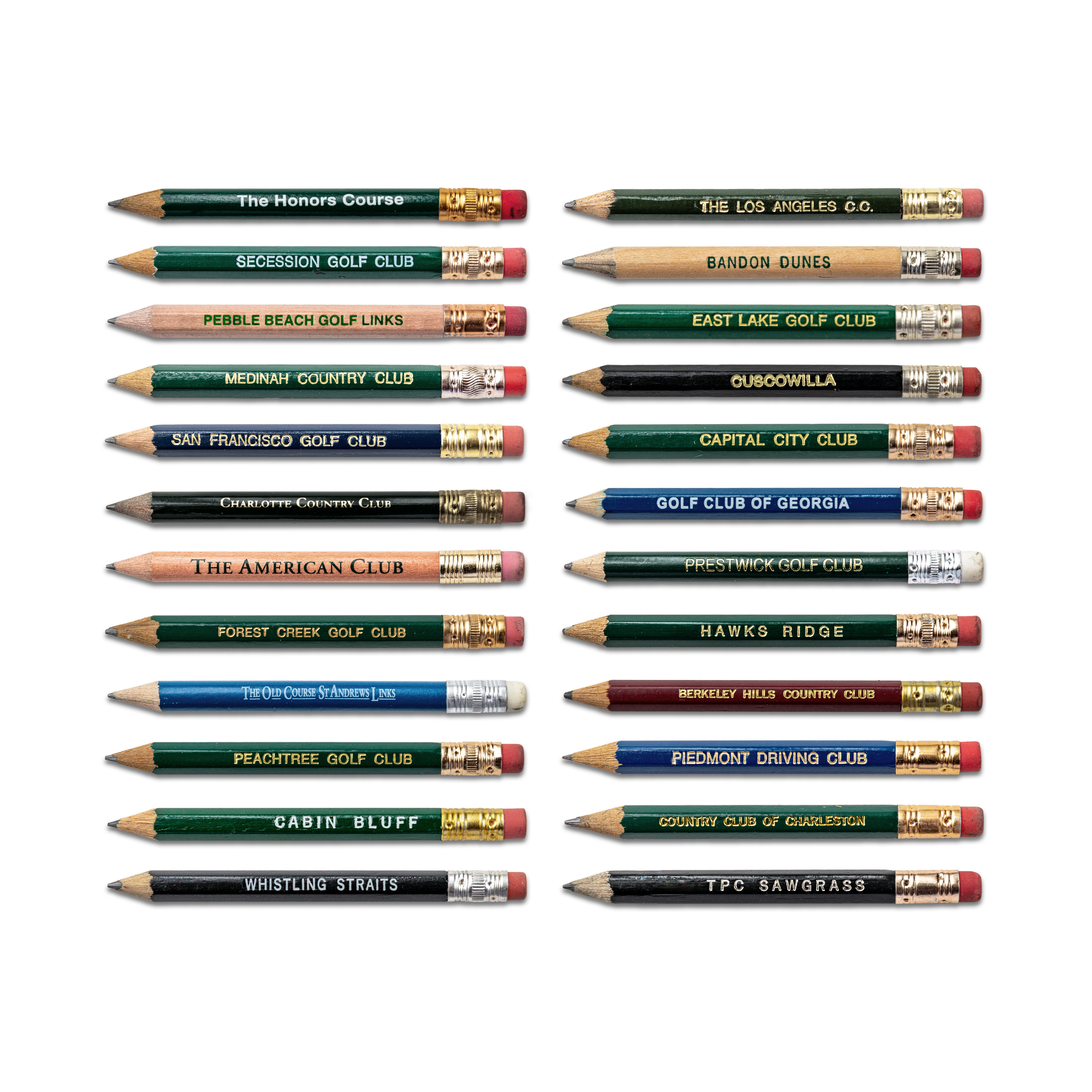 The Golf Pencil Collection