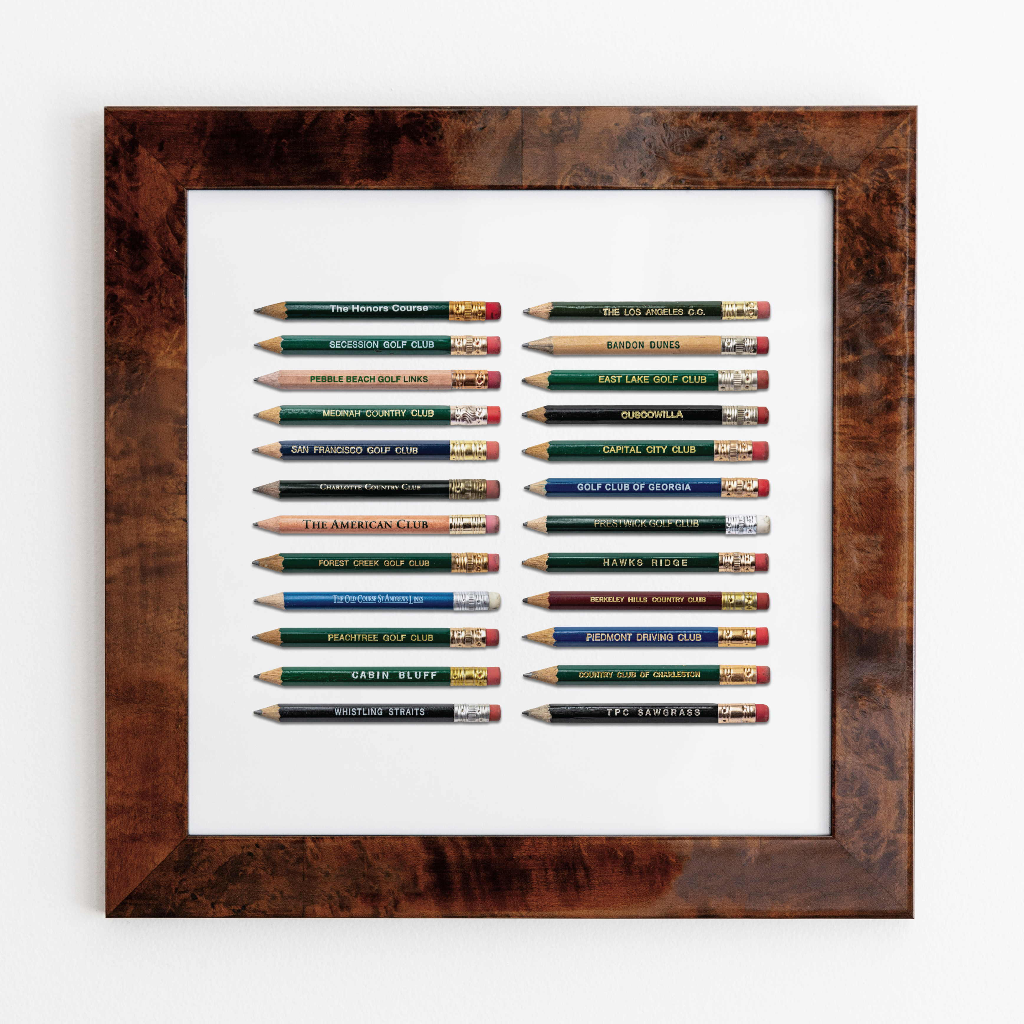 The Golf Pencil Collection
