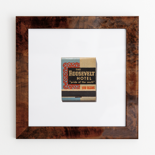 The Roosevelt Hotel - Framed Print Matchbook - Gift - Match South