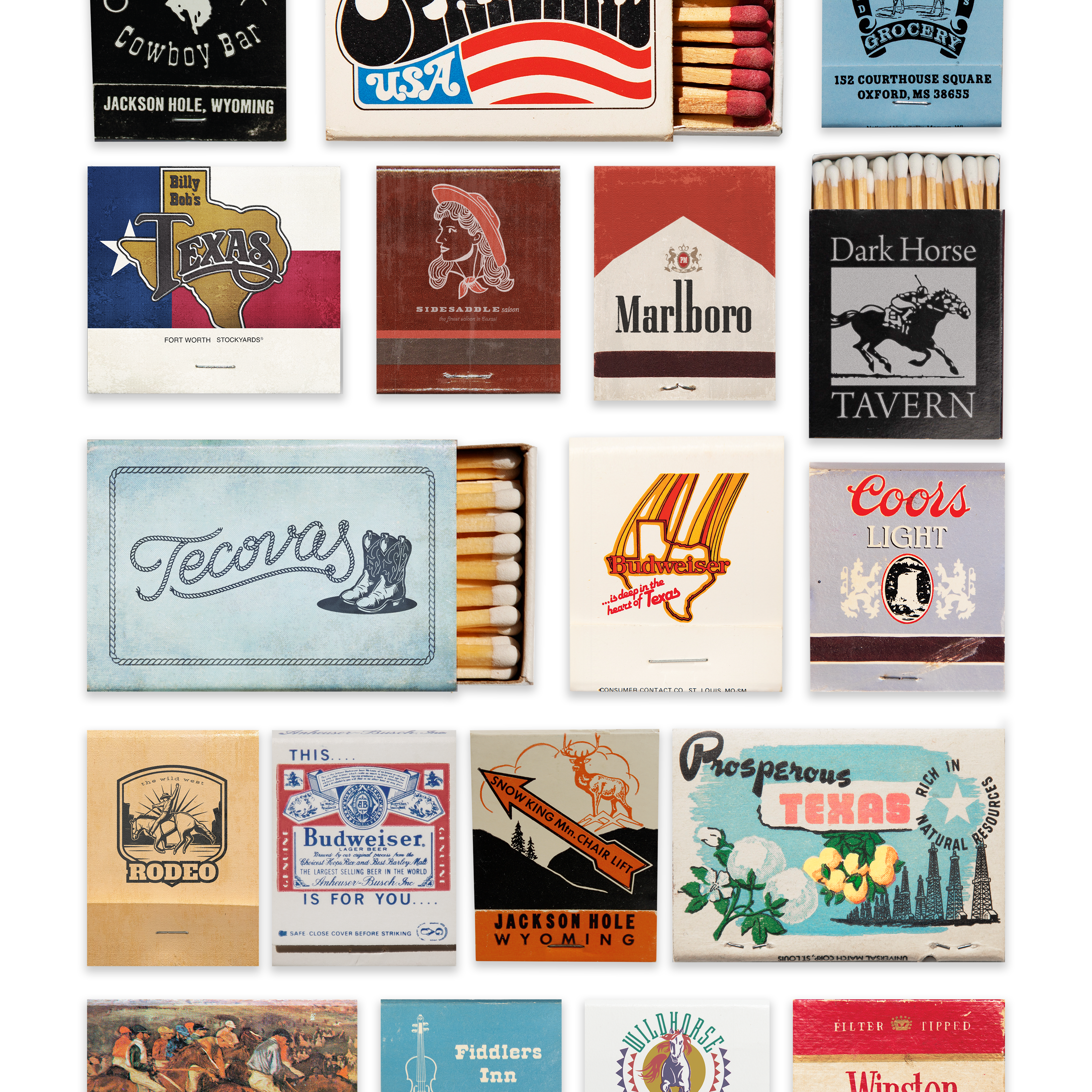 Western Collage Poster