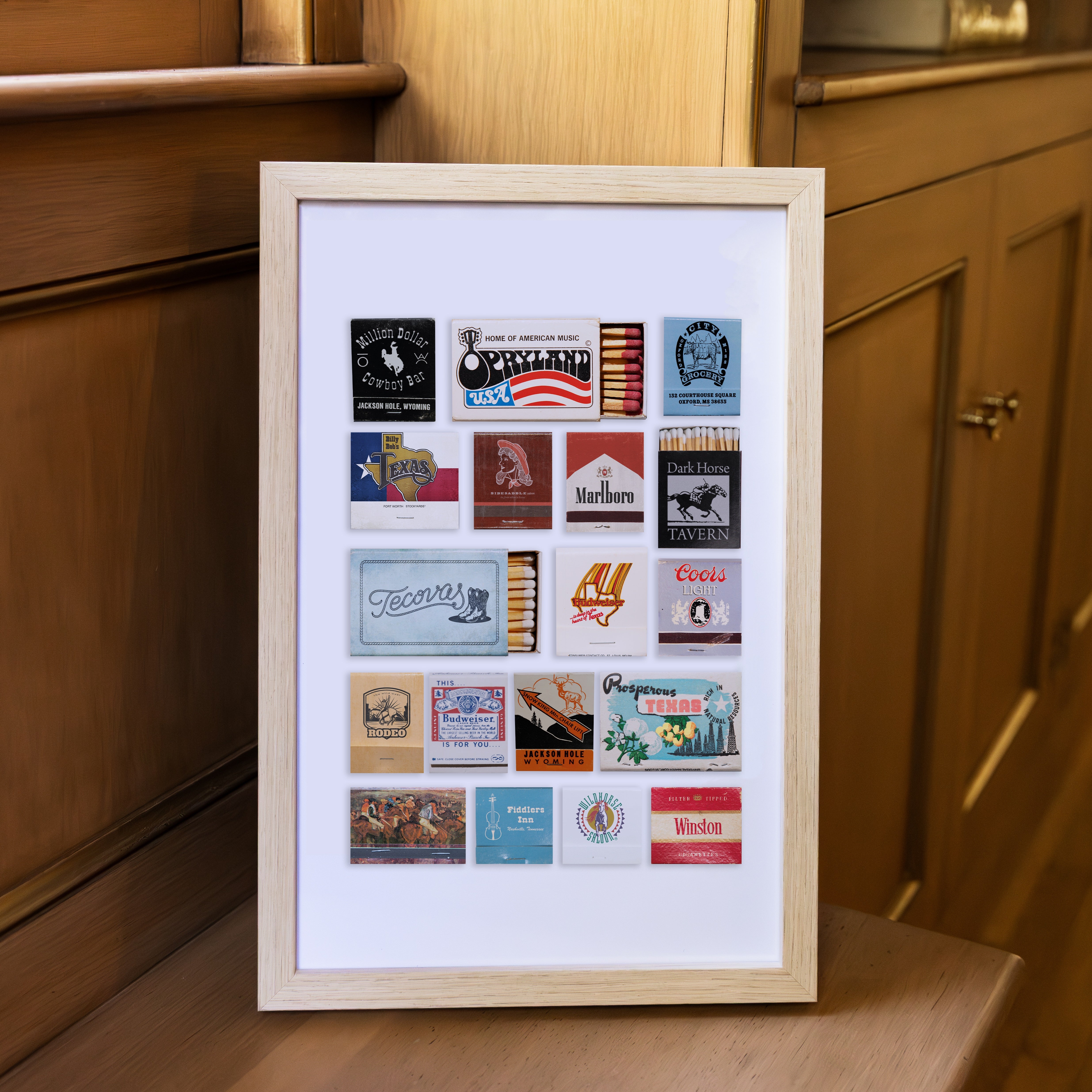 Western Collage Poster