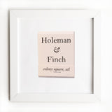 Holeman Finch (front)